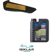 Yamaha X-Max 250 2018 Sonrası Liqui Moly Yağ Ve Hava Filtre Bakım Seti Bs0031
