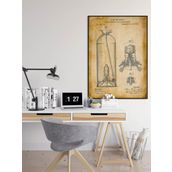 Yangın Söndürme Tüpü Patent Posteri 50x70cm.