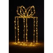 Yapay Noel Dekoru Hediye Paketi Ledli Yılbaşı Süsü Yılbaşı Hediyeleri Led