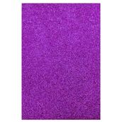 Yapışkanlı Simli Eva 50X70 Mor Rulo Şeklinde