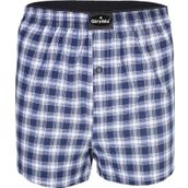 Yaren Tuhafiye 24510 Güryıldız Desenli Poplin 6 Adet Erkek Boxer Şort
