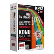 Yargı Yayınları 2026 KPSS 5 Kitap Lise Ön Lisans GK-GY Tüm Dersler Konu Anlatımı Modüler Set