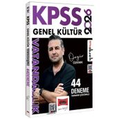 Yargı Yayınları 2026 KPSS Genel Kültür Tamamı Çözümlü Vatandaşlık 44 Deneme