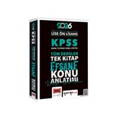 Yargı Yayınları 2026 KPSS Lise Ön Lisans GK-GY Tüm Dersler Tek Kitap Efsane Konu Anlatımı