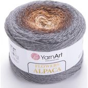 Yarnart 428 Flowers Alpaca Ebruli El Örgü İpi