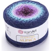 Yarnart 433 Flowers Alpaca Ebruli El Örgü İpi