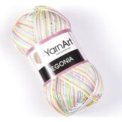 Yarnart 502 Begonia Melange Ebrulİ El Örgü İpi