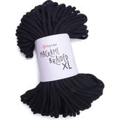 Yarnart 750 Macrame Braided Makrome Siyah El Örgü İpi