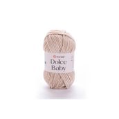 Yarnart Dolce Baby - Kadife, Bebek El Örgü Ipi Taş Rengi-771