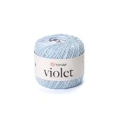 Yarnart Violet Bebe Mavisi Koton Merserize Dantel Örgü İpi 4917