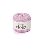 Yarnart Violet Lila Koton Merserize Dantel Örgü İpi 5049