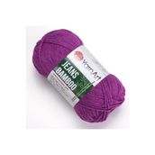 Yarnart Yarn Art Jeans Bamboo El Örgü İpi,Koyu Pembe-117