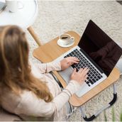 Yatak Koltuk Üstü Öğrenci Ders Çalışma Kahvaltı Laptop Sehpası