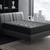 Yataş Bedding Black Ice 160x200 cm Çift Kişilik Yatak-Baza-Başlık 3'lü Set