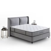 Yataş Bedding Ergocoil Infinity Pro 150x200 cm Çift Kişilik Yatak-Baza-Başlık 3'lü Set