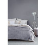 Yataş Bedding Holly Wellsoft Gri Çift Kişilik Battaniye Set