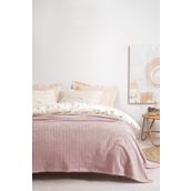 Yataş Bedding Holly Wellsoft Pudra Çift Kişilik Battaniye