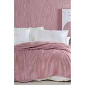 Yataş Bedding Olenna Wellsoft Pudra Çift Kişilik Battaniye
