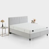 Yataş Bedding Supreme Star 150x200 cm Çift Kişilik Yatak Baza Başlık 3'lü Set