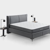 Yataş Bedding Tesla Sleep Power 100x200 cm Tek Kişilik Yatak-Baza-Başlık 3'lü Set