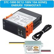 Yate10 STC-1000 DC12-100V 10A Güneş Paneli Termostatı