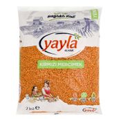 Yayla 2 kg Kırmızı Mercimek