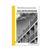 YAZILI METIN ÇÖZÜMLEME - ÖZLEM GÜLLÜOĞLU