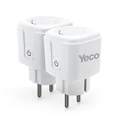 YECO Yeco Sp-16 Akıllı Priz, Wi-fi Uyumlu, Telefonla Kontrol, 16a Akım Koruma, Enerji İzleme, 2 Adet Beyaz