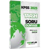Yediiklim Yayınları 2023 KPSS Genel Kültür Tarih Soru Dünyası