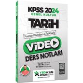 Yediiklim Yayınları 2024 Kpss Atölye Serisi Tarih Video Ders Notları