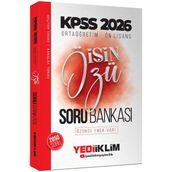 Yediiklim Yayınları 2026 KPSS Ortaöğretim Önlisans İşin Özü 2850 Soru Tek Kitap Soru Bankası