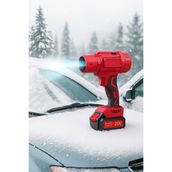 Yellowtech Kablosuz Jet Üfleme Fan | Güçlü Şarjlı Motor | Cam Kurulama, Yaprak ve Toz Temizleme Makinesi