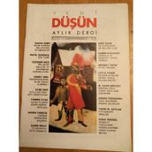 Yeni Düşün Aylık Dergi * Aralık 1987 * Sayı: 14/44 / Oğuz Özügül: Edebiyat Yapıtlarını Değerlendirme Aracı Olarak Metod * Fotoğrafik İmgeler