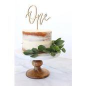 YENİ HEDİYELİK DÜNYAM İlk Doğum Günü Süsleri One 1 Yaş Ahşap Pasta Süsü