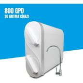 Yeni Nesil 800 Gpd Su Arıtma Arıtma Cihazı - Beyaz Renk Ideal Mağaza