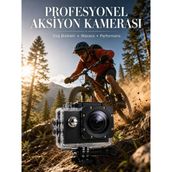 Yeni Nesil Full Hd Görüntü Kalitesi Sunan Kompakt Aksiyon Kamerası 1080P - SPTROT3681-8355