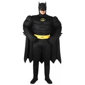 Yetişkin Batman Kara Şövalye Kostümü Kaslı