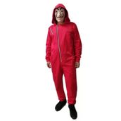 Yetişkin La Casa De Papel Kostümü Delüks