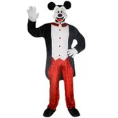 Yetişkin Mickey Mouse Kostümü Fraklı