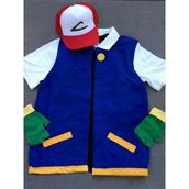 Yetişkin Pokemon Go Ash Ketchum Kostümü