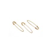 yfhobi 1 Adet - 6 Cm Iskoç Iğnesi, Sarı Renk, Çengelli Iğne