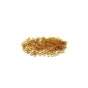 yfhobi 200 Adet - 4 Mm Sarı Kaplama Montaj Halkası, Takı Halkası, Yuvarlak Halka