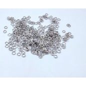 Yiğit Aksesuar 4 mm Gümüş Küçük Metal Takı Bağlantı Halkası 300 Adet Kararma Yapmaz Özellikte