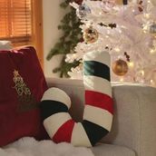 Yılbaşı Ağacı Süsü Yılbaşı Pelüş Şekerli Renkli Noel Hadiyesi 40 cm