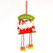 YILBAŞI KAPI SÜS MUTLU YILLAR 2'Lİ NOEL BABA