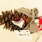 YILBAŞI KOZALAK TEKLİ DEKOR SÜS 17 CM