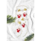 Yılbaşı Noel Babalı 120 cm Çam Ağacı Zincir Süs