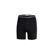 Yıldız 111 Siyah Likralı Uzun Boxer