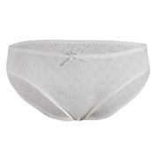 Yıldız 3577 Ekru 12 Adet Kadın Kalpli Ribana Bikini Slip Külot