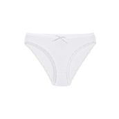 Yıldız 3790 Beyaz 12 Adet Kadın Likralı Dantelli Bikini Külot